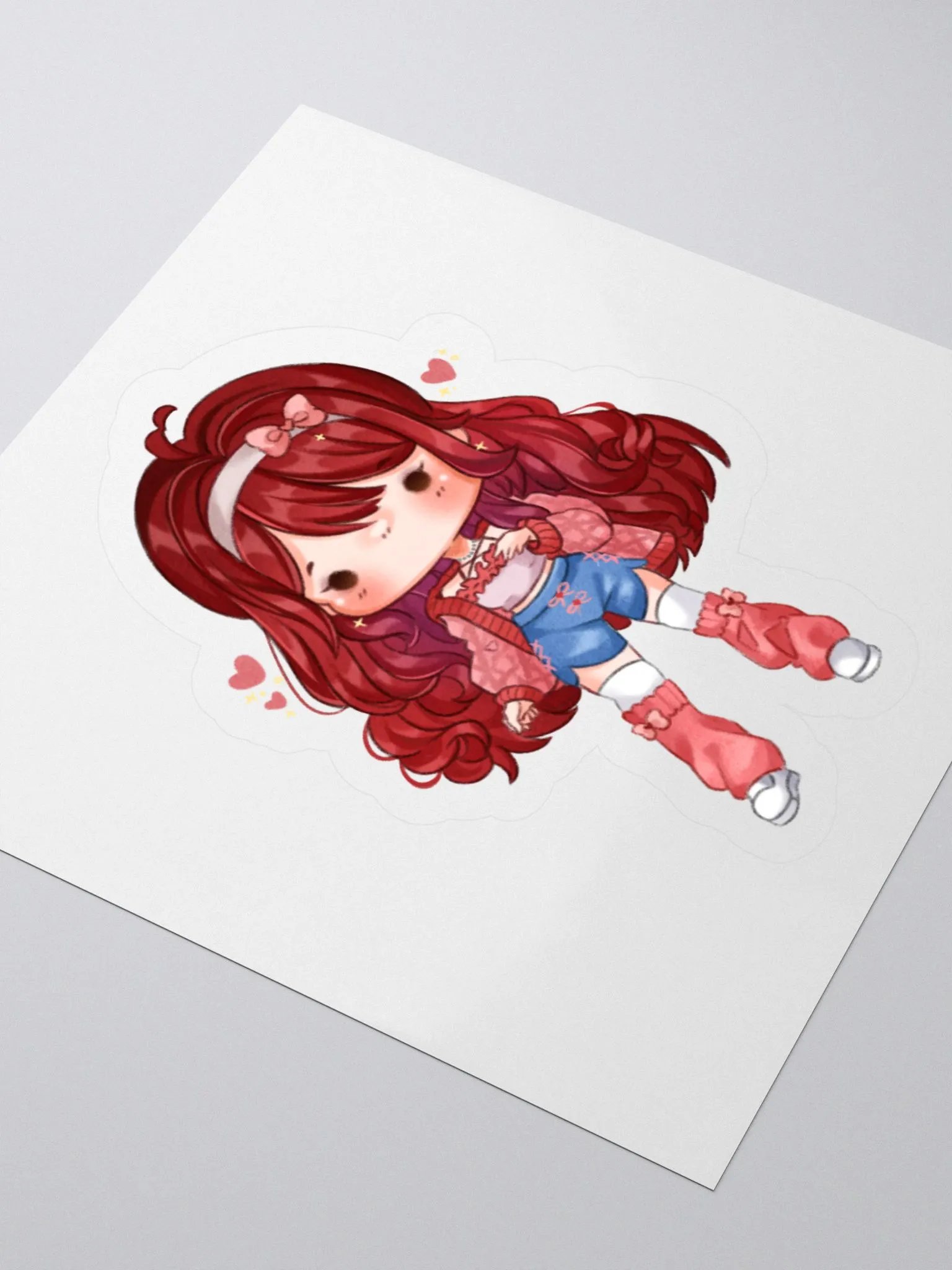 Chibi Full Body Lay Sticker product image (7)