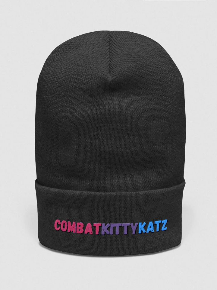 CombatKittyKatz Cuffed Beanie product image (1)