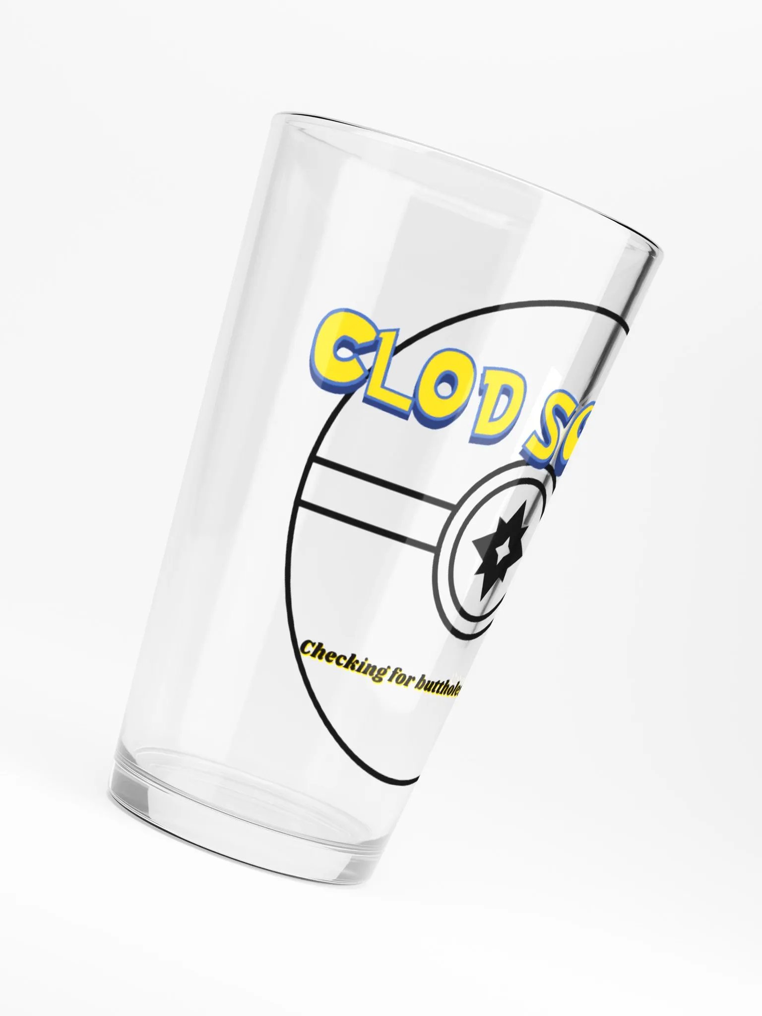 Pint glass clodsquad product image (6)