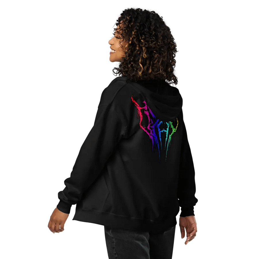 HOLLOWxWAY HOLLOW Heartbow Zip-Up Hoodie product image (10)