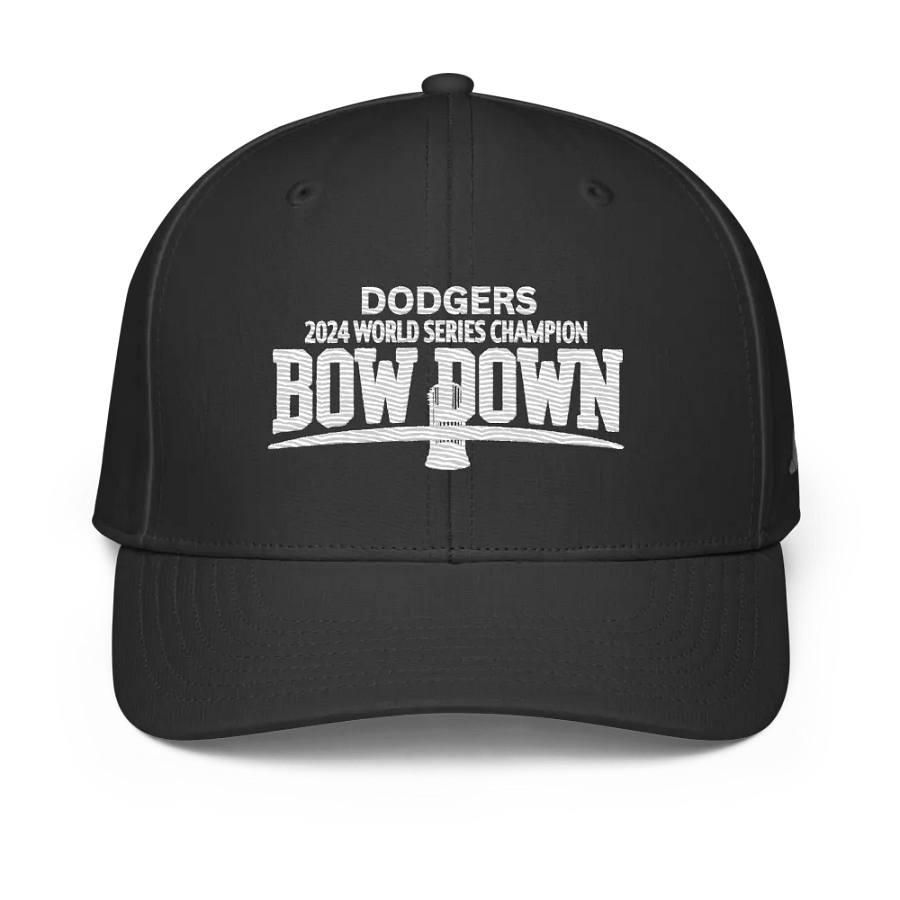 "Bow Down" LA Dodgers 2024 World Series Champion Embroidered Cap | MLB Home Locker product image (1)