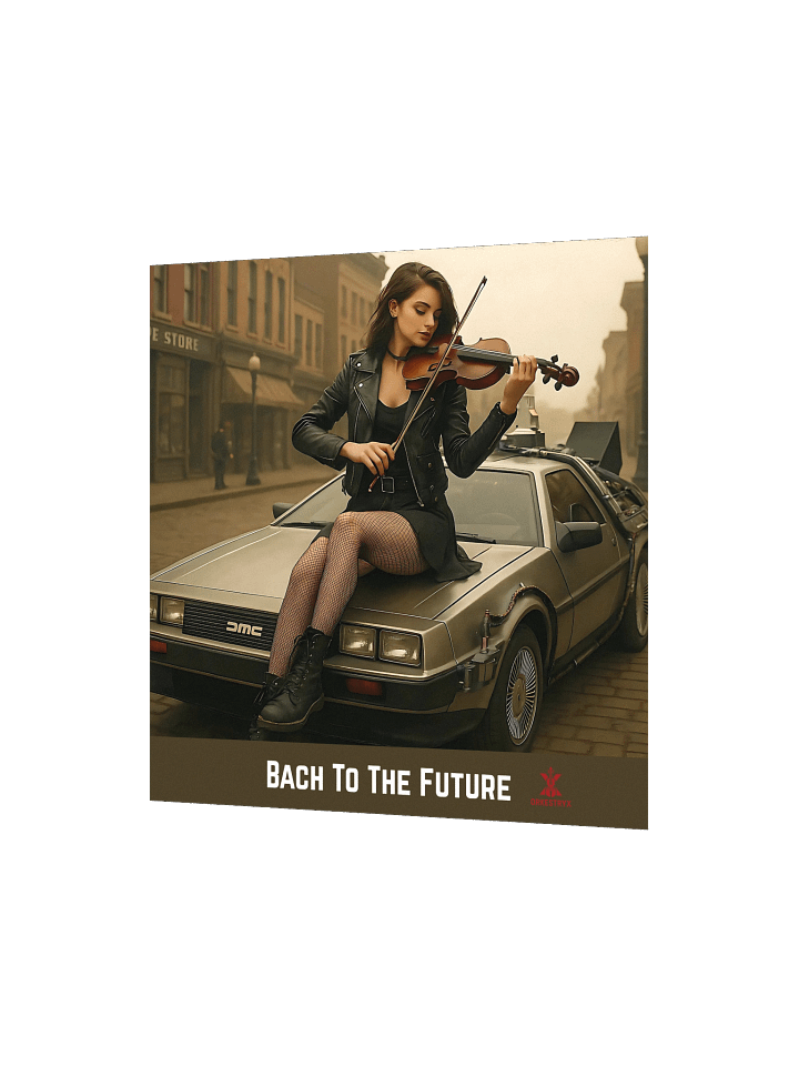 Bach To The Future Vintage Poster product image (7)