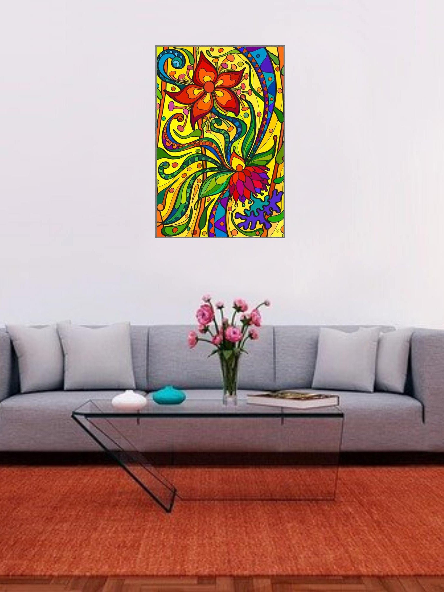Vibrant Matte Poster: Elevate Your Space - Bright Starfish product image (16)