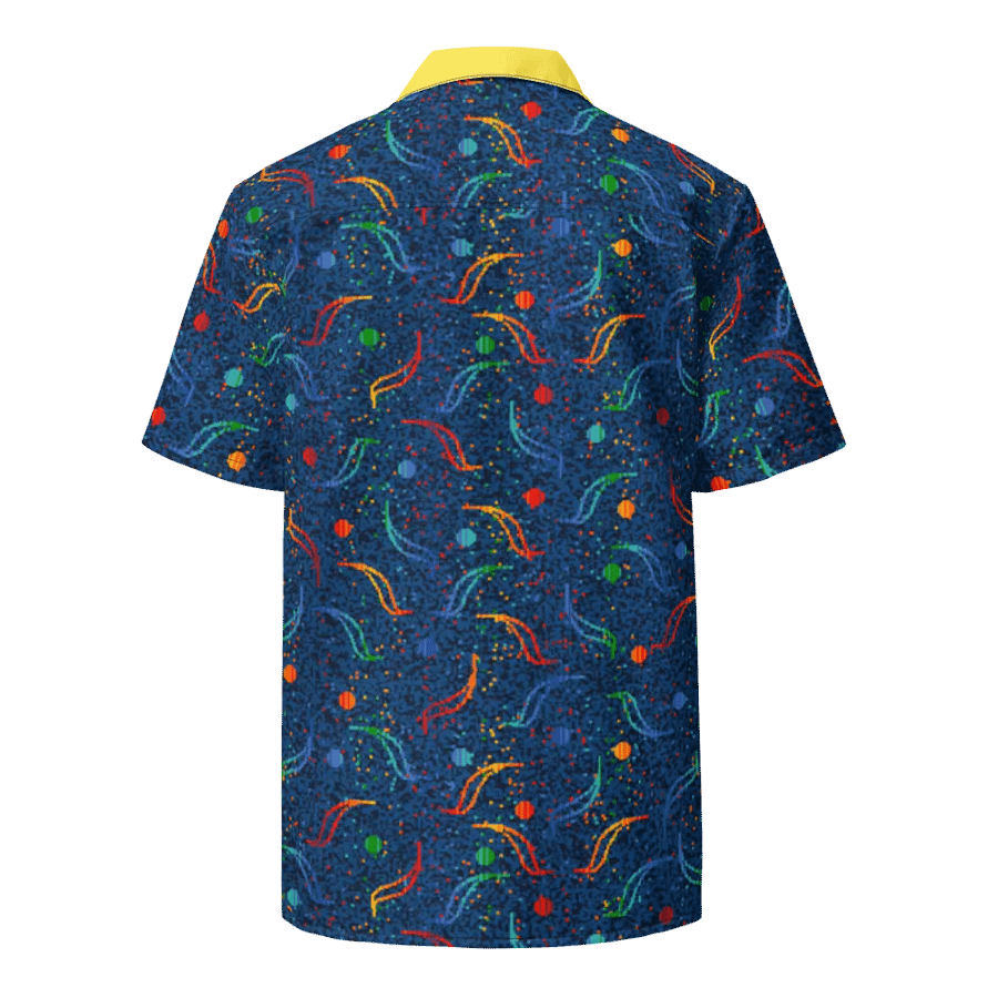 Bus Seat Pattern Hawaiian Shirt product image (4)