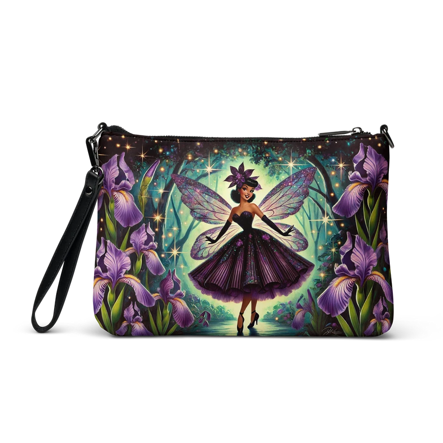 Enchanted Purple Iris Fairy Crossbody Bag - Fairytale Purse product image (3)