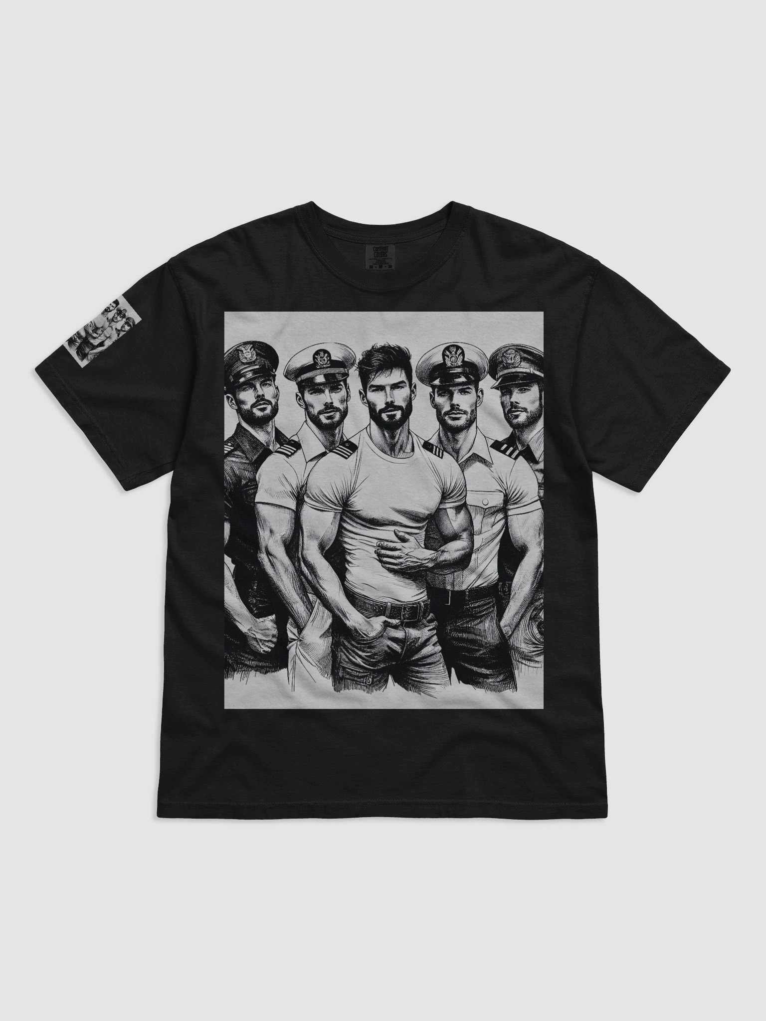 Top Guns Military Tom of Finland Tribute Gay Pride T Shirt product image (8)