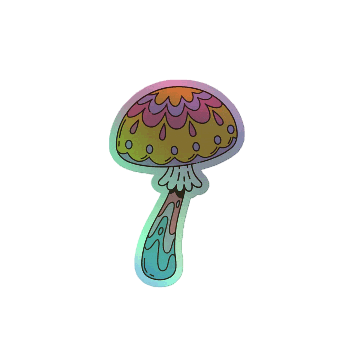 Trippy Mushroom Sticker Sheet product image (2)