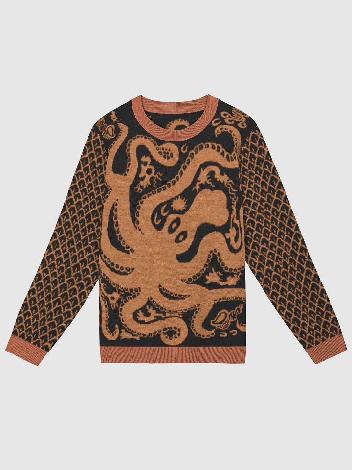 Minoan Octopus - black product image (1)