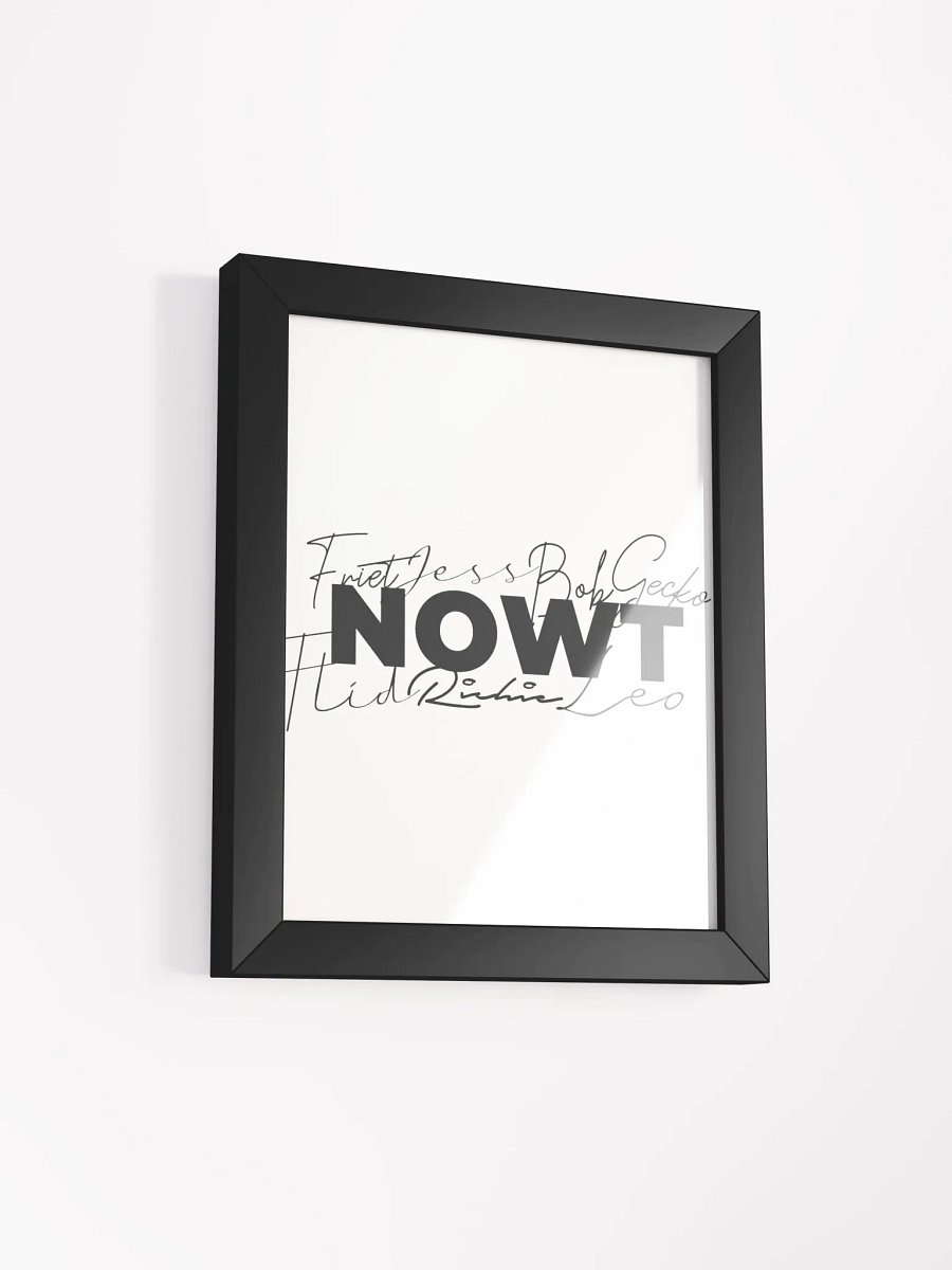 NOWT Poster: Signatures product image (9)