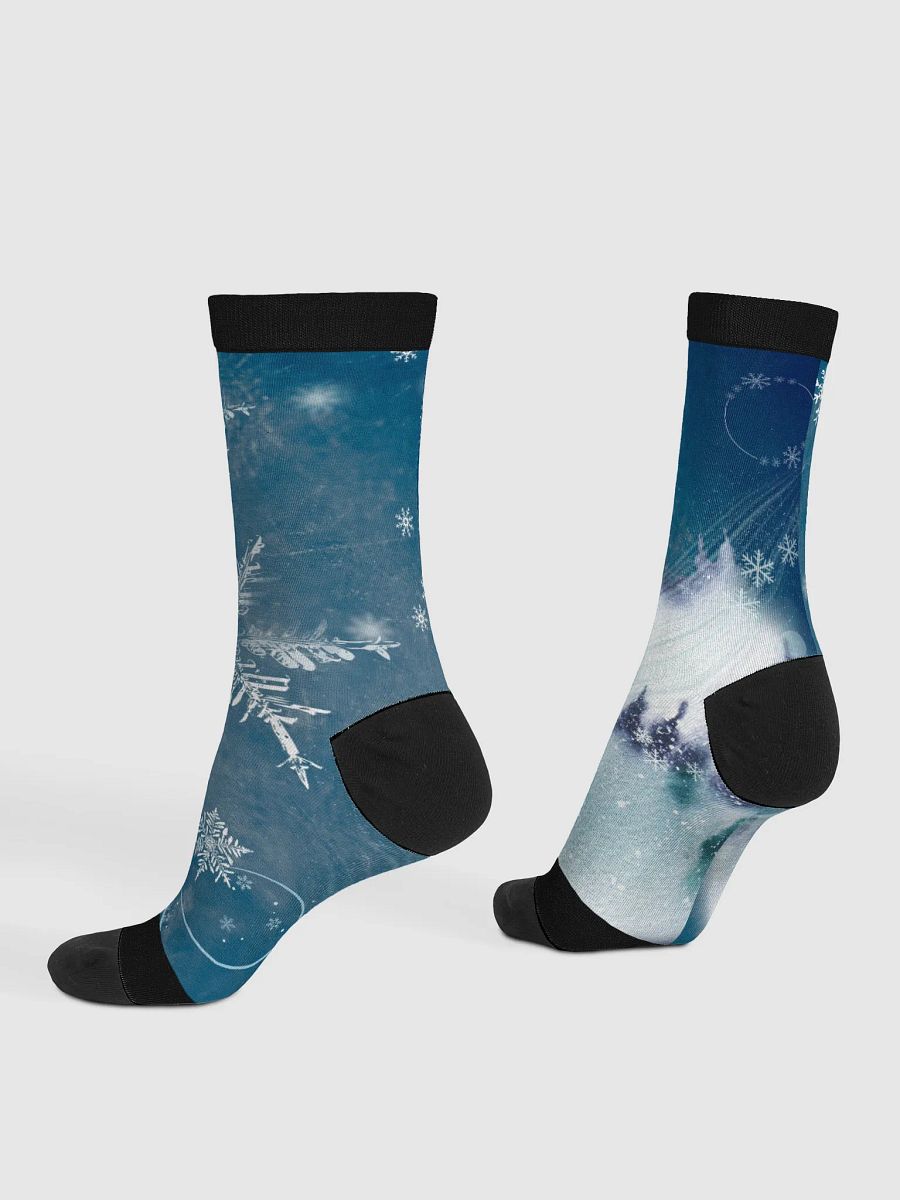 Frosty Whirlwind Crew Socks product image (4)