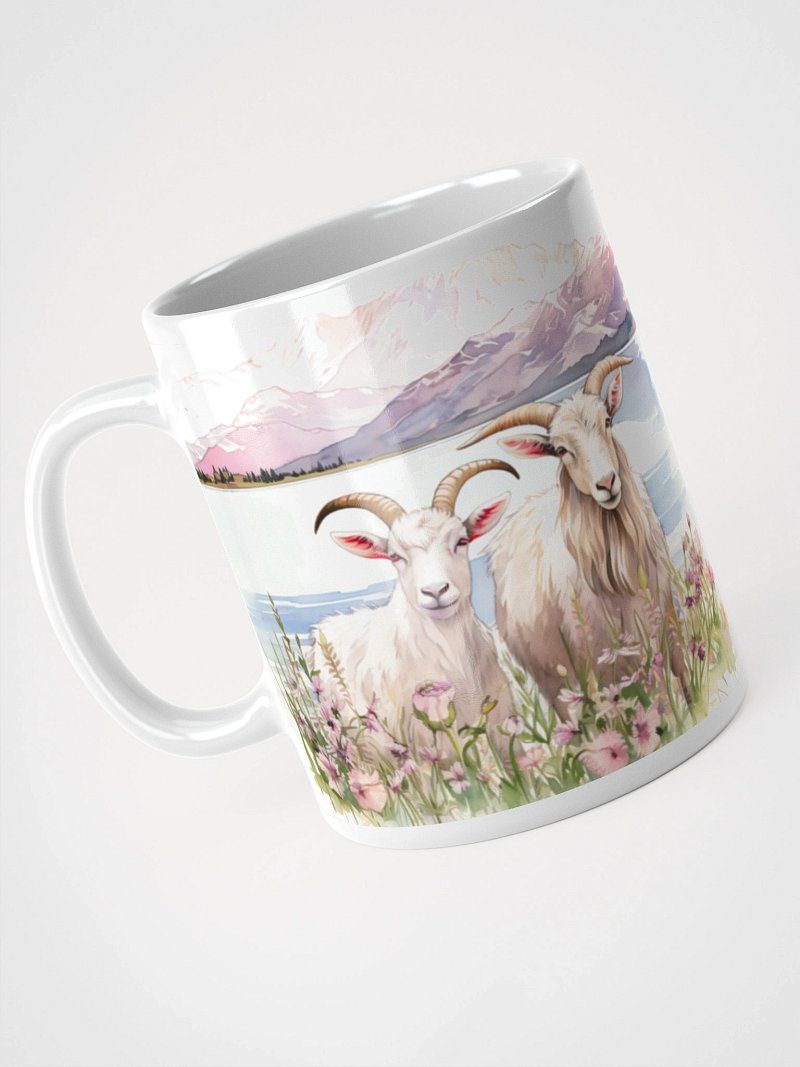 Every Farm Needs A Goat White Glossy Mug