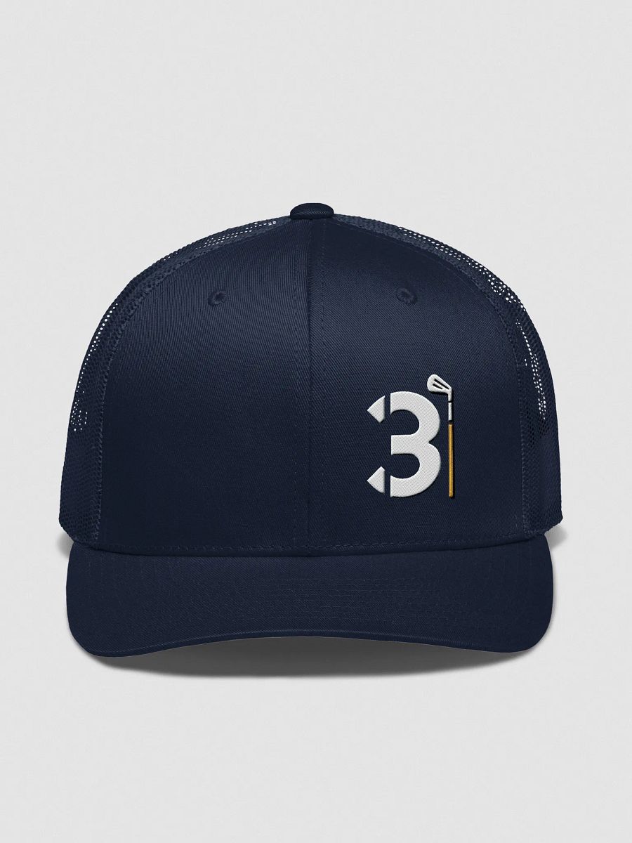 3B (Blue/Black) Snapback Trucker Hat product image (1)