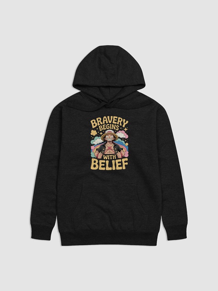 Bravery Begins With Belief Unisex Premium Hoodie product image (5)