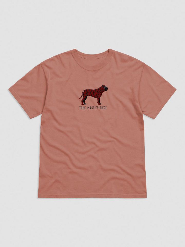 True Mastiff-Piece T-Shirt(Embroidered) of an English Mastiff(Brindle) product image (17)