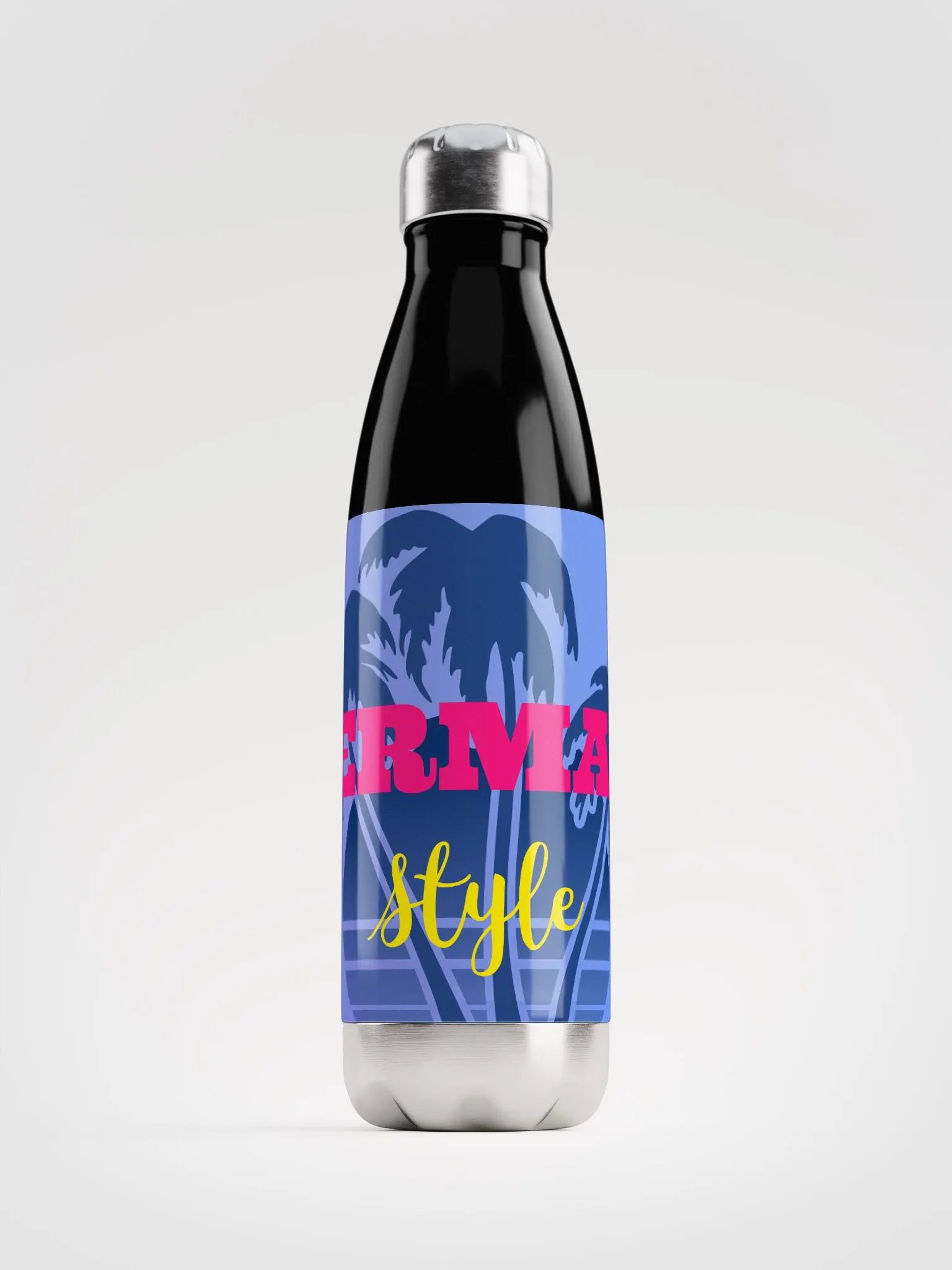 Mermaid Style Stainless Steel Water Bottle product image (1)