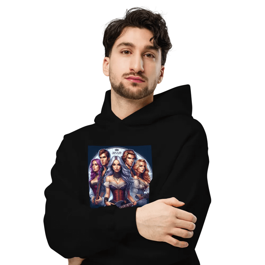 AEVUM Band Fantasy Unisex Oversized Hoodie product image (6)