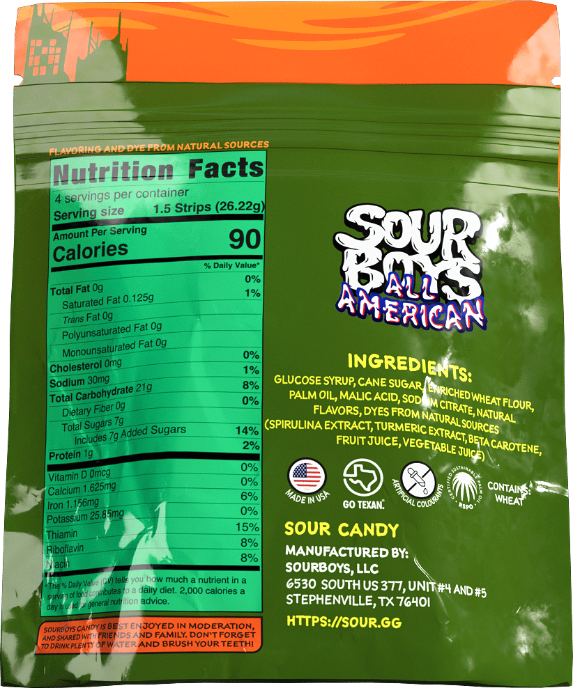All American Sour Belts - SourBoys product image (2)