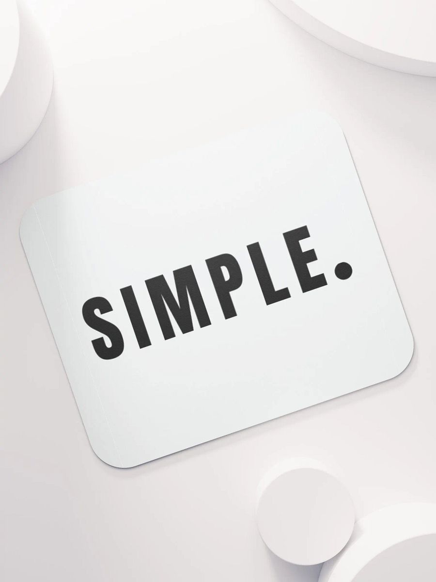 Bold & Simple Mouse Pad product image (4)