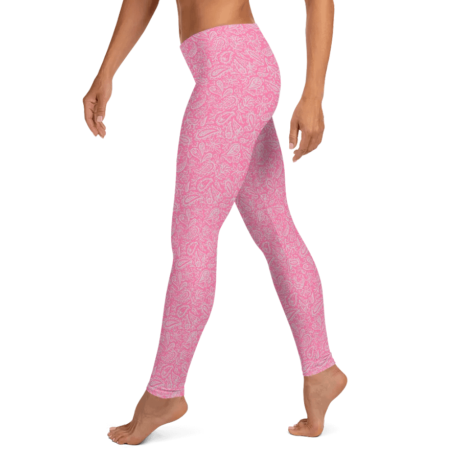 Light Pink All-Over Print Leggings product image (11)