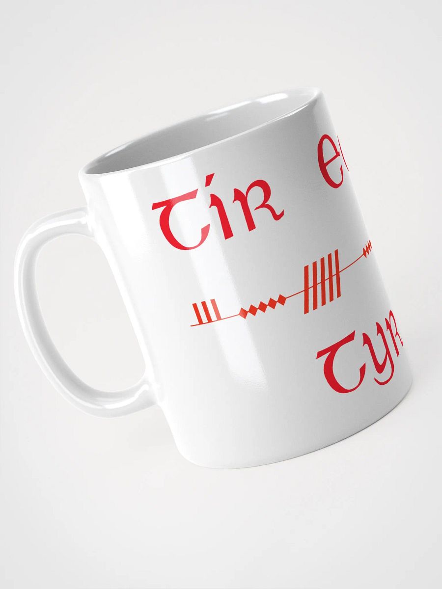 Tyrone/Tír Eoghain, Scholastic style ogham Mug product image (3)