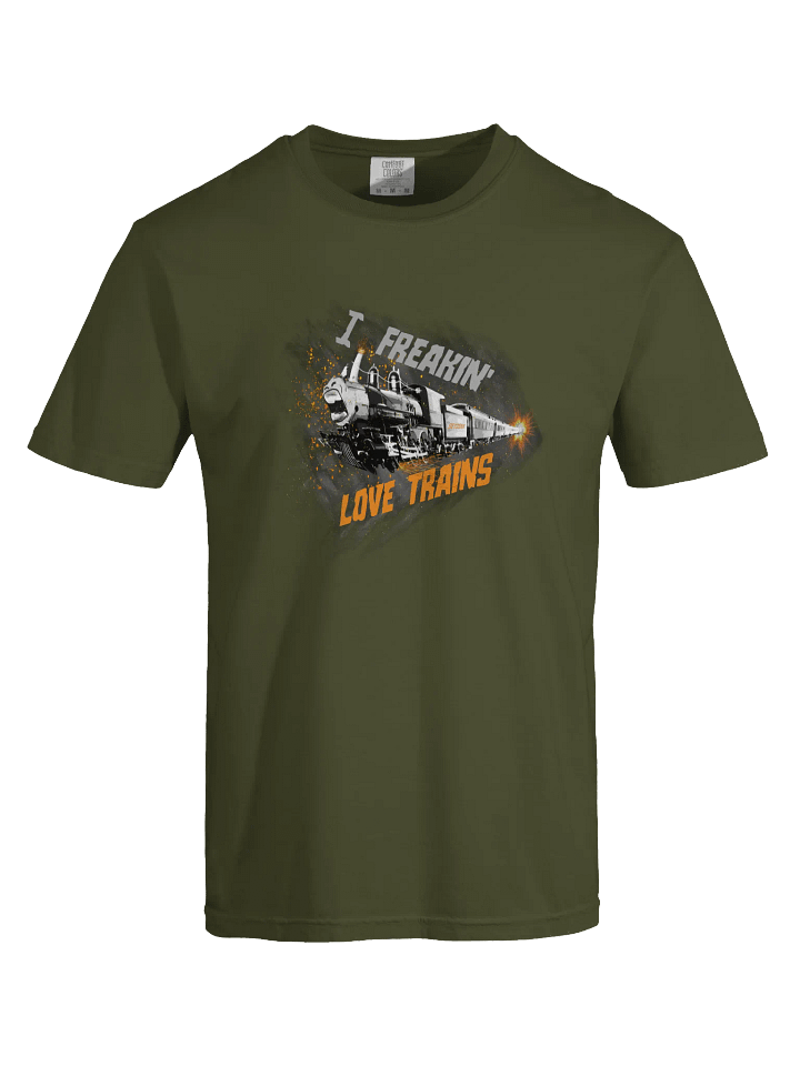 I Freaking Love Trains T-Shirt (14 Colors) product image (19)