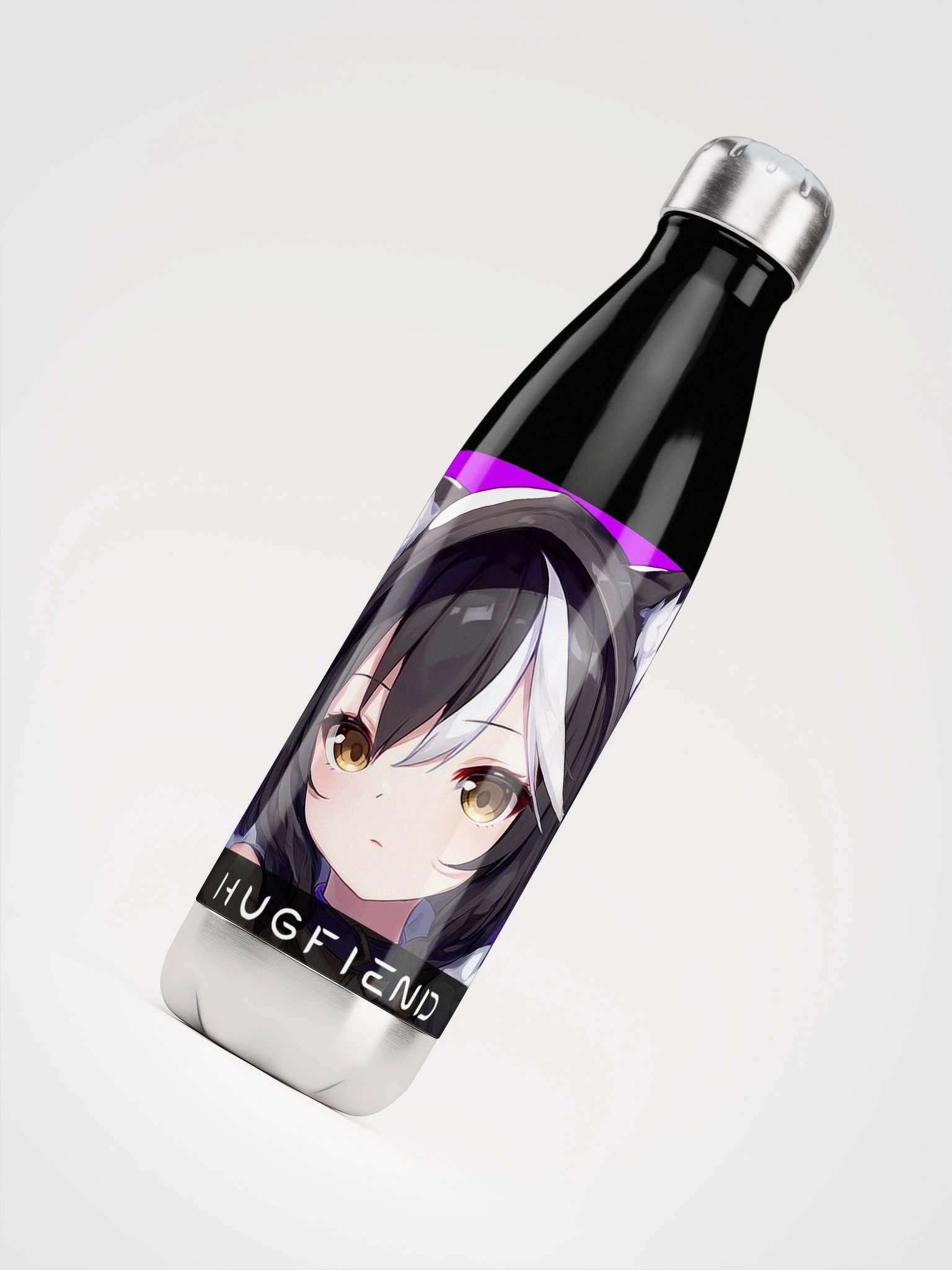 Hugkai: Ube Rail Icon Stainless Steel Water Bottle product image (4)