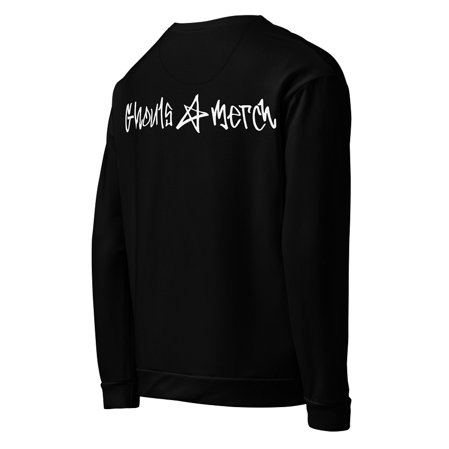White Graffiti Teddy Unisex Sweatshirt product image (5)