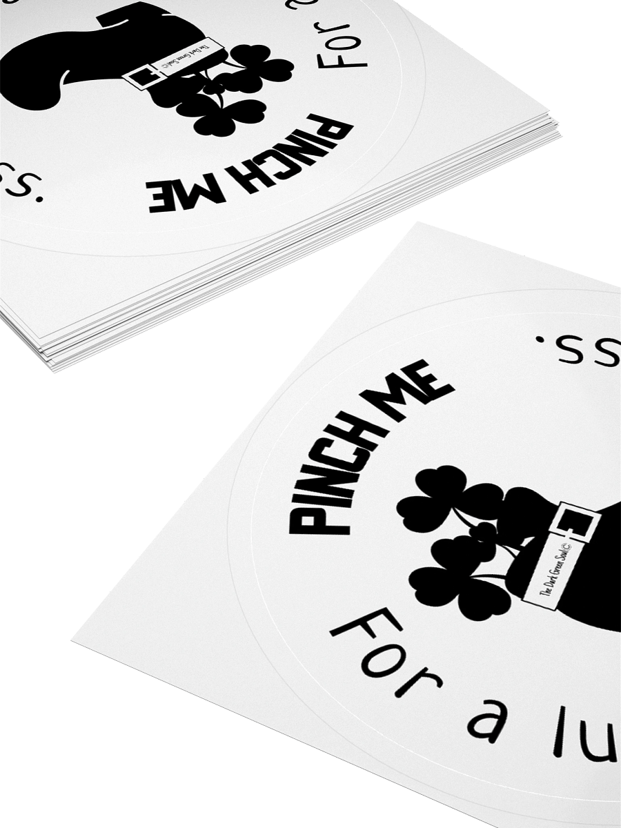 Lucky Shoe Black - Sticker product image (4)