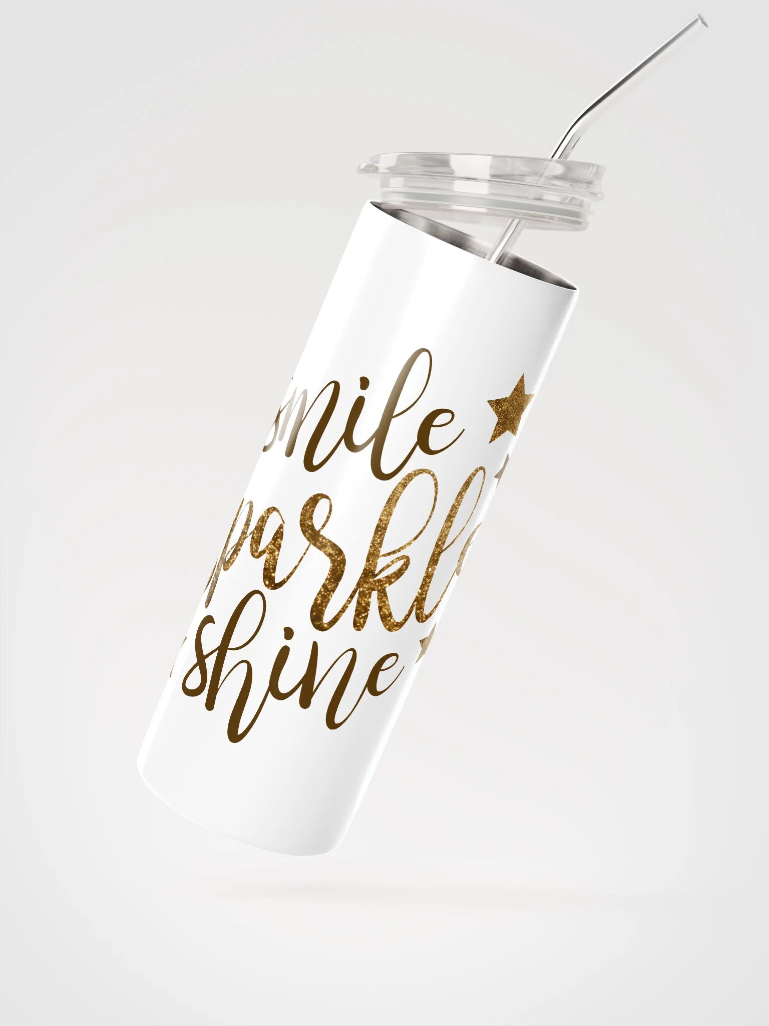 Sparkle & Shine Stainless Steel Tumbler product image (4)