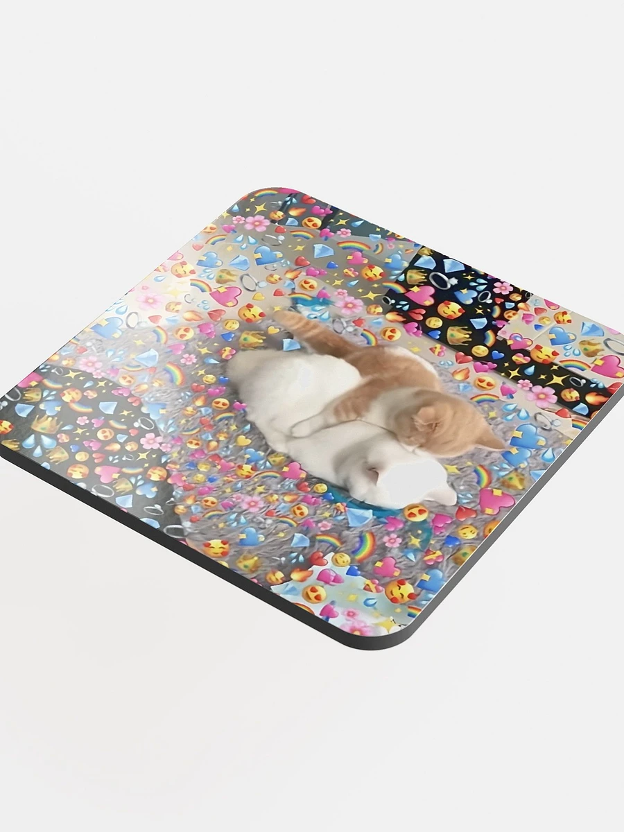 Glossed Cork Coaster: Meme Cats product image (4)