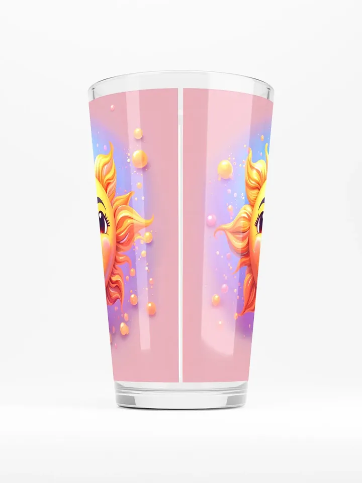 Cute Sun Pint Glass product image (2)
