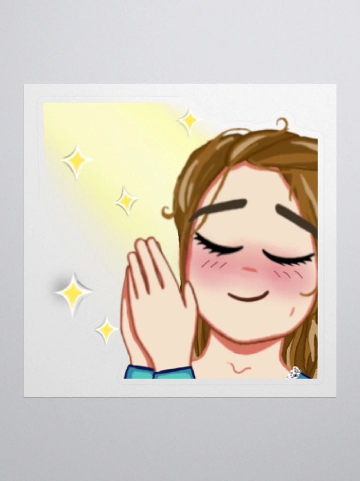 Pray Emote Sticker product image (1)