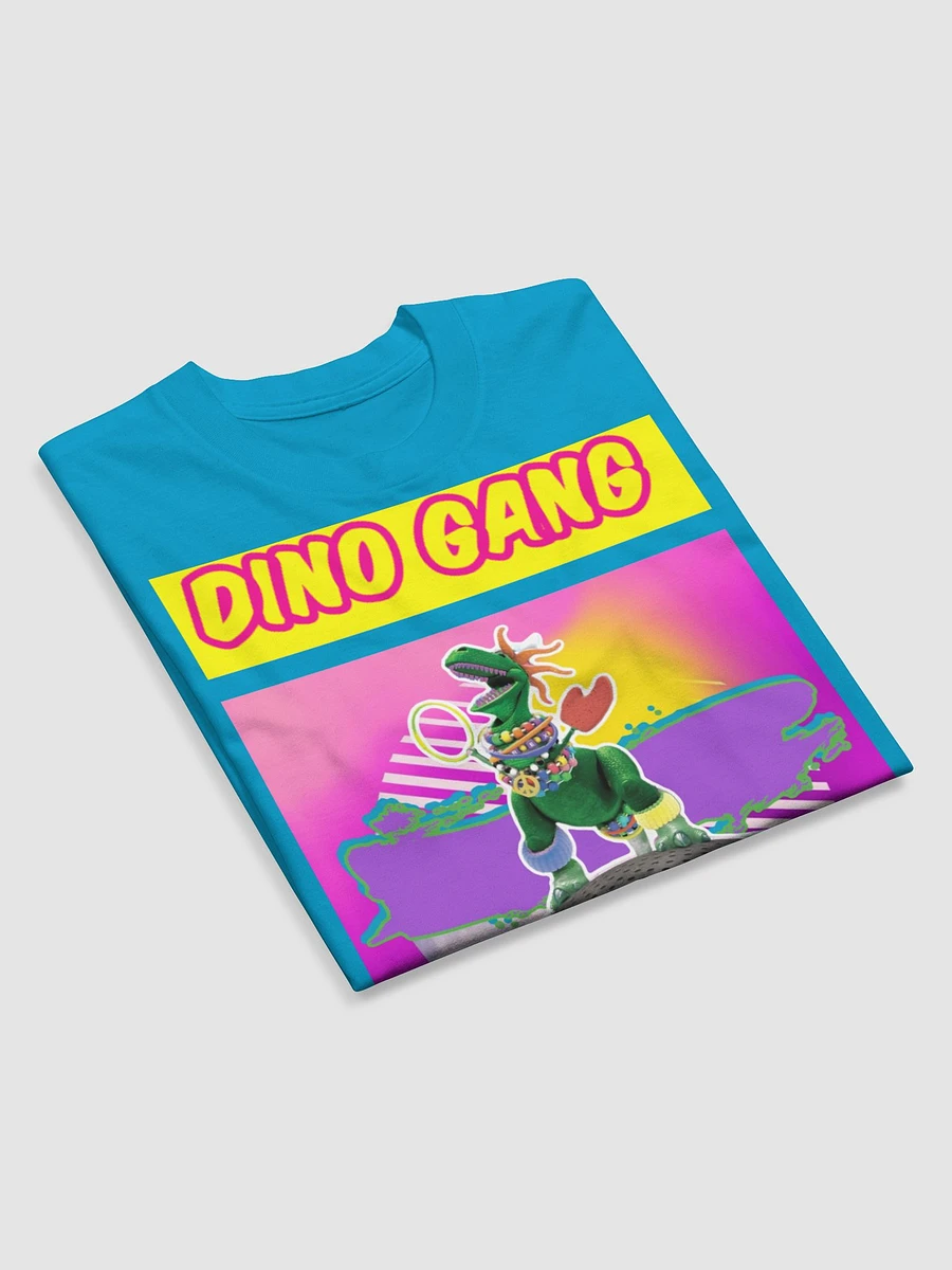 Dino Gang Teal Jersey Tee product image (4)