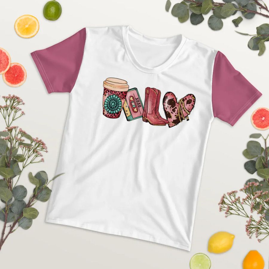 Crew Neck T-Shirt with a dope graphic product image (5)