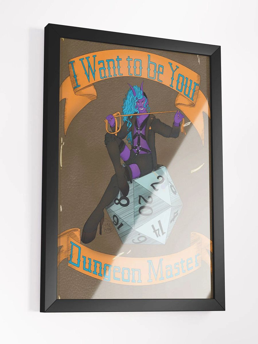 DM Pun Poster (Framed) product image (3)