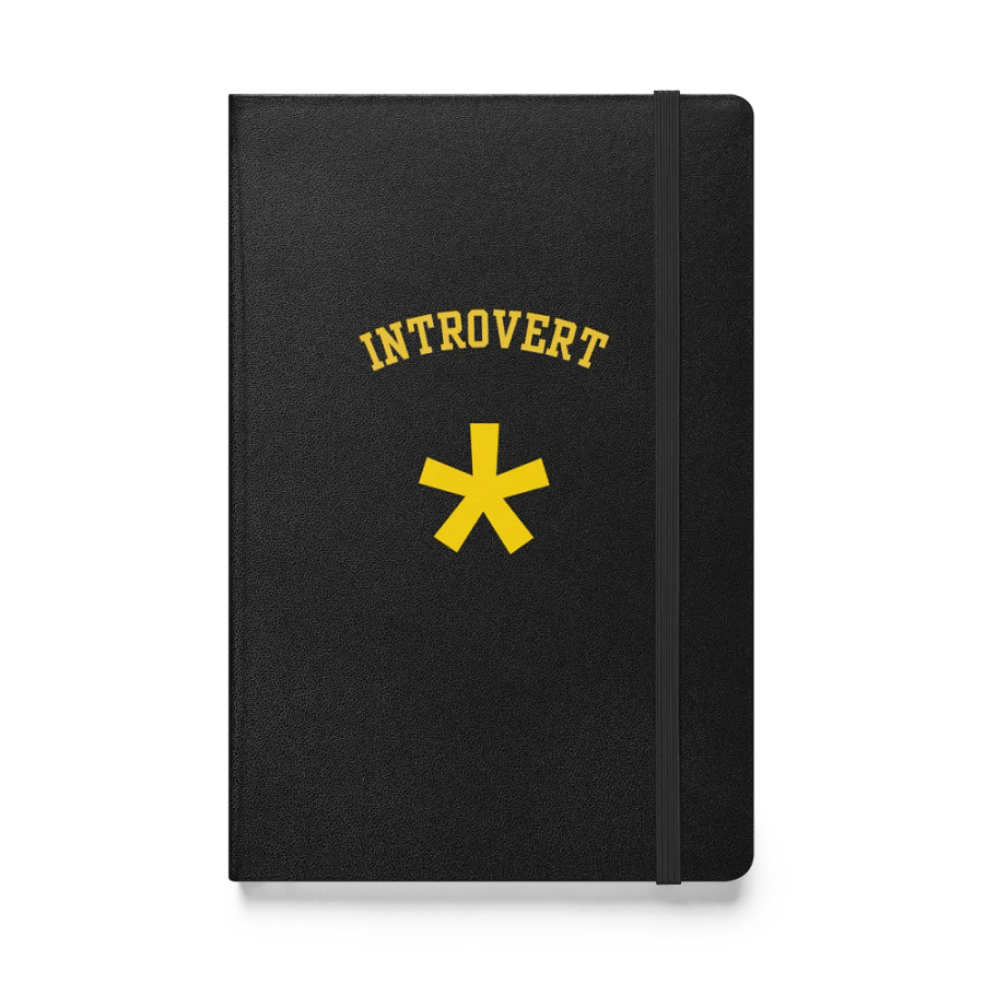 Introvert Star Hardcover Journal product image (1)