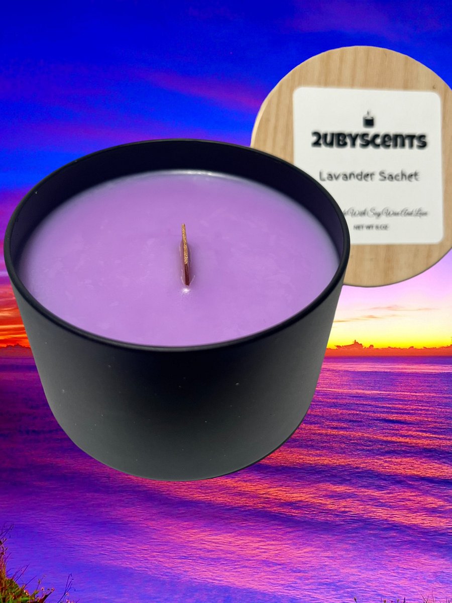 Lavander Sachet Scented 8. oz Candles product image (3)