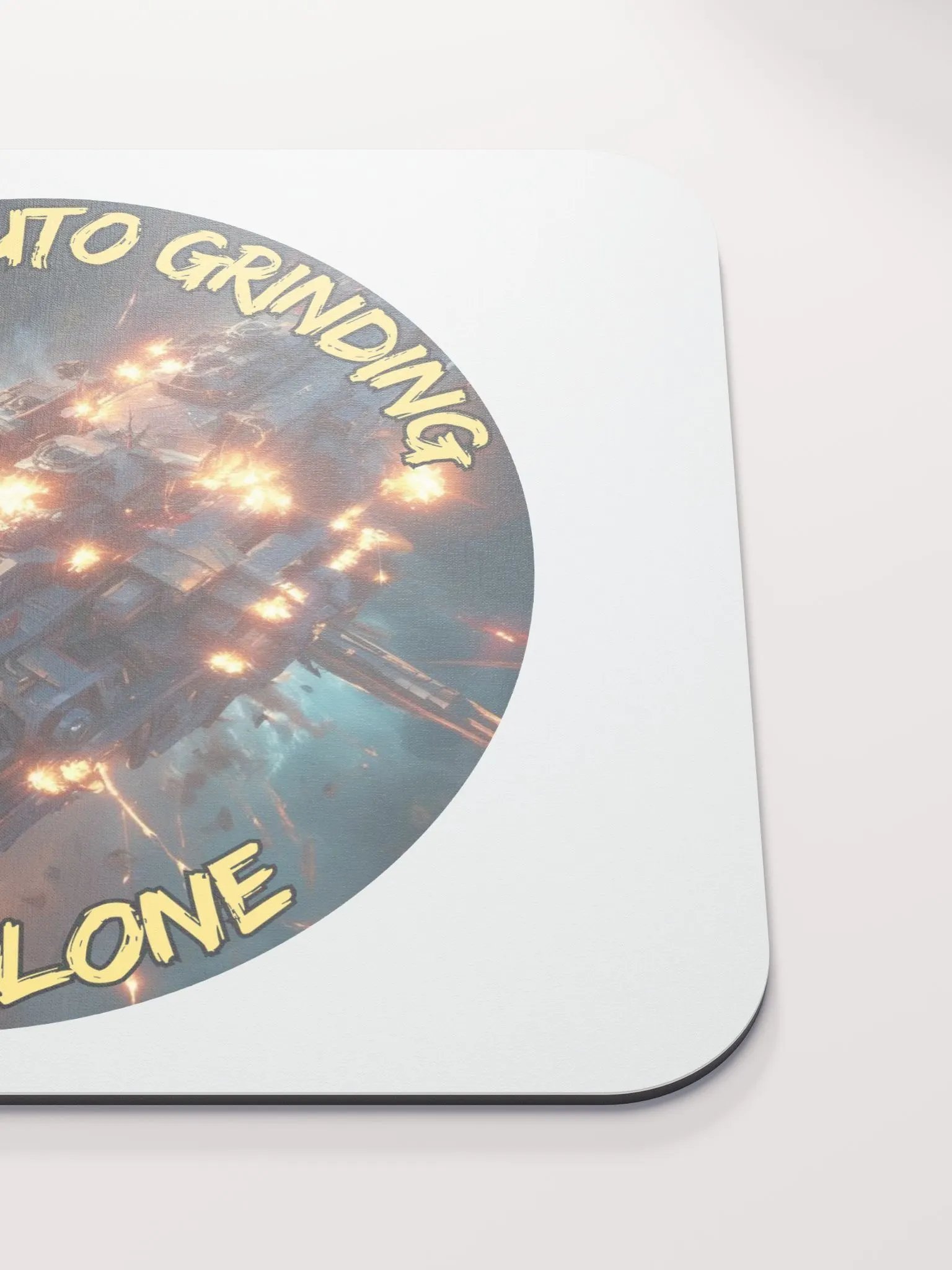 Futuristic Spaceship Blast Mouse Pad product image (5)