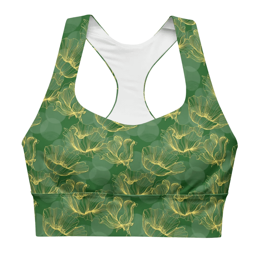 Golden Grove | Recycled Longline Sports Bra product image (5)