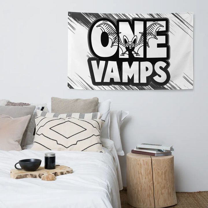 Flag OneVamps With Bat-Black Color product image (2)