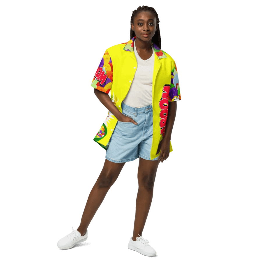 🥣 Saturday Morning Breakfast Kaboom! Hawaiian Button up 🥣 product image (4)
