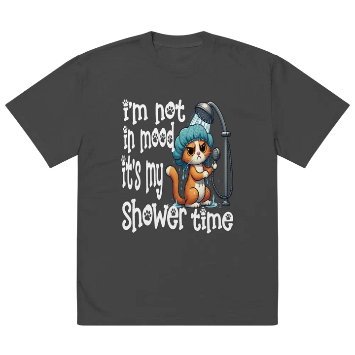 Funny Cat Shower Time – Hilarious Cat-Themed Shirt product image (2)