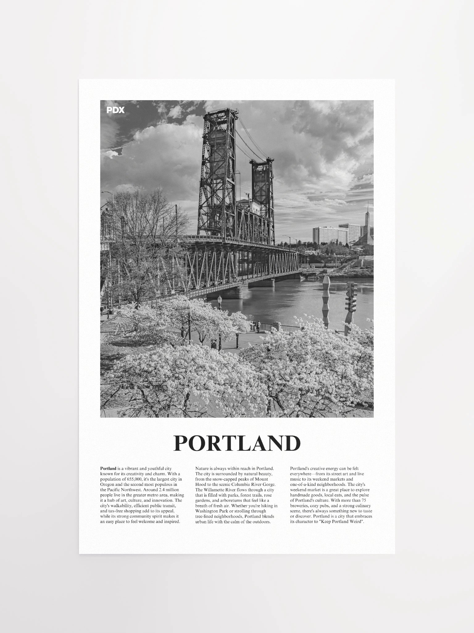 Portland 03 Newspaper Poster product image (5)