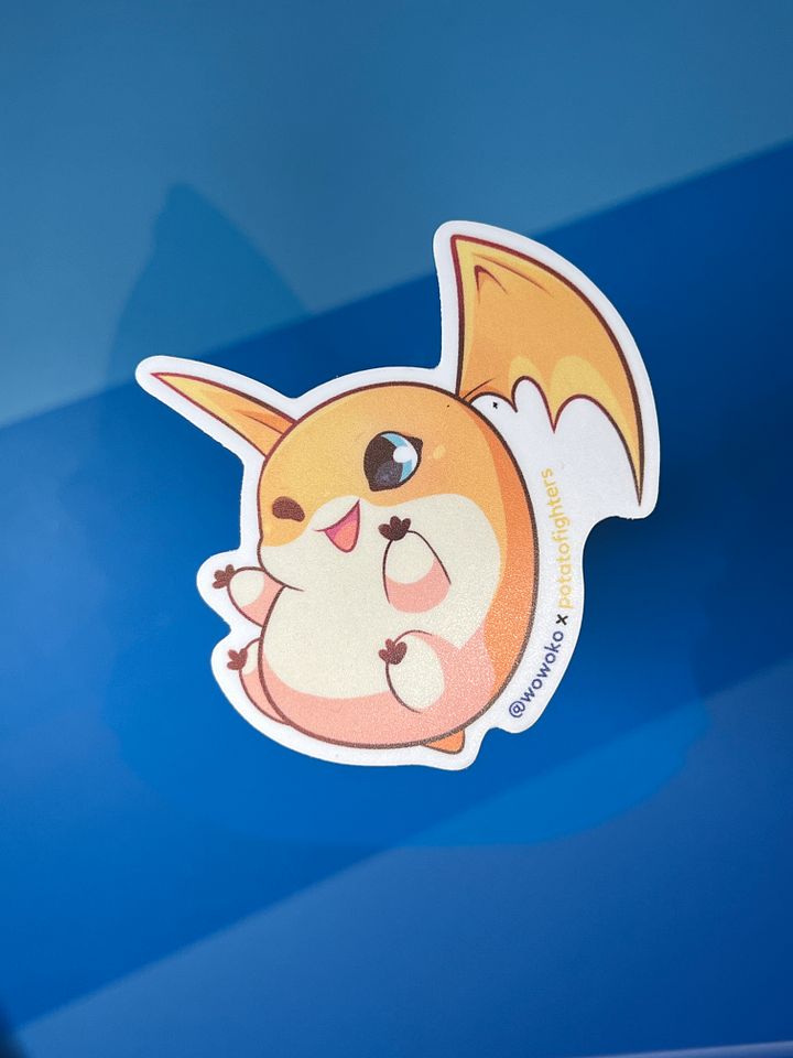 WoWoKo x Potato Fighters - Digimon - Palmon - Sticker product image (2)