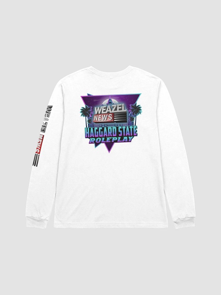 Bella+Canvas Supersoft Weazel News HSRP Long Sleeve T-Shirt product image (2)