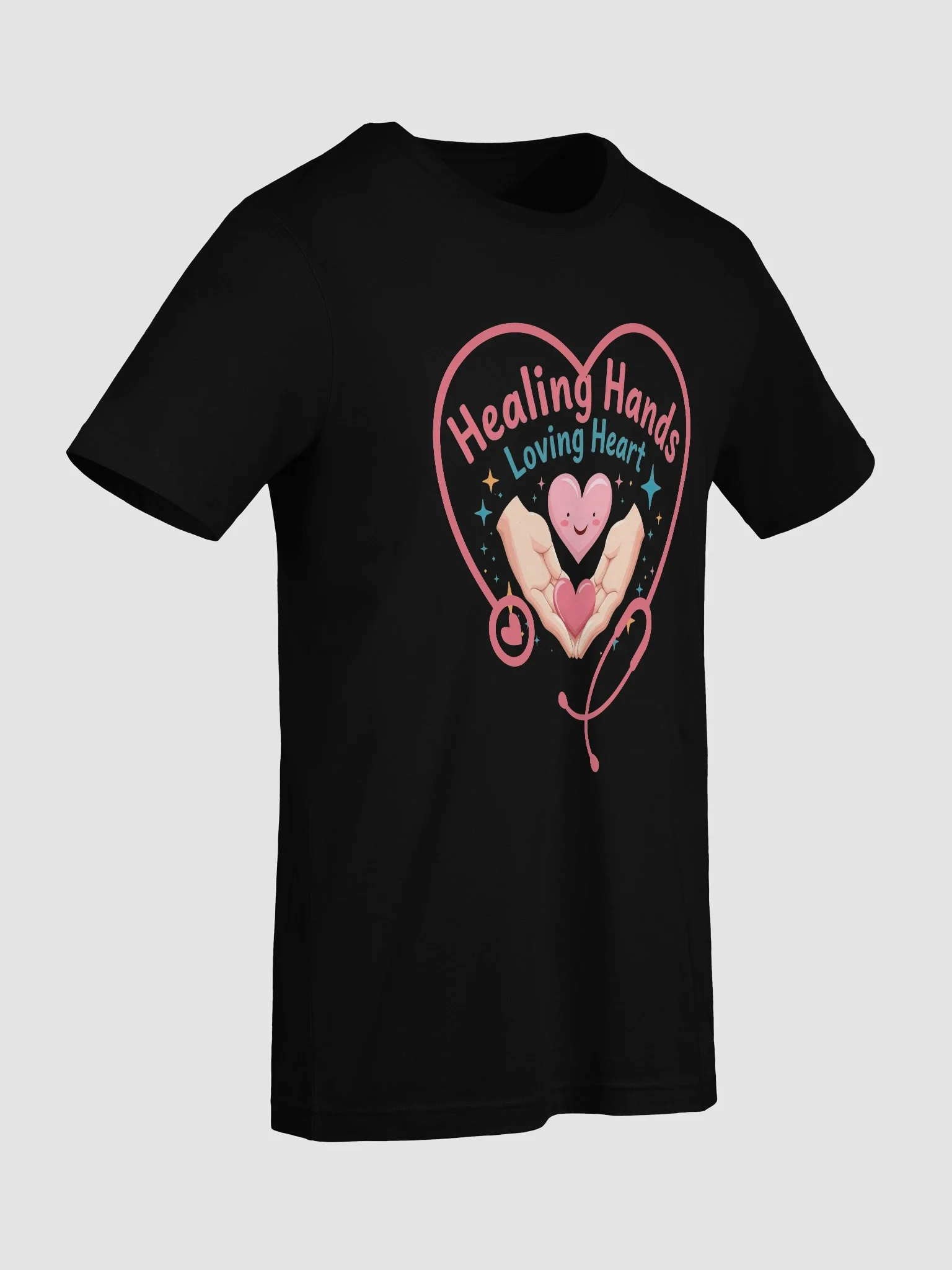 Healing Hearts, Stethoscope heart T-shirt product image (69)