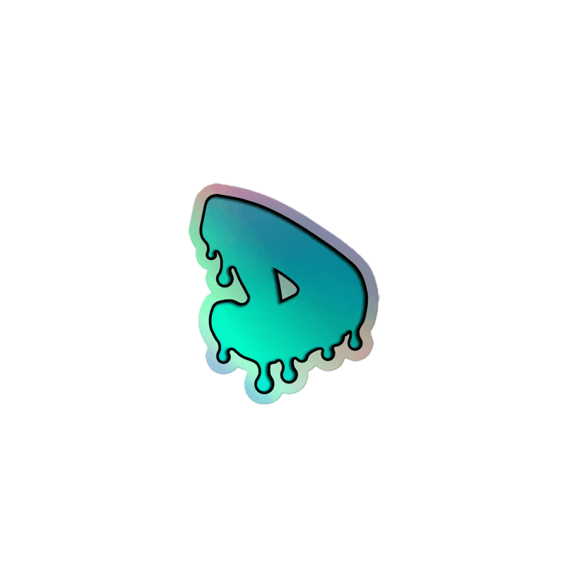 Holographic Logo Sticker Set