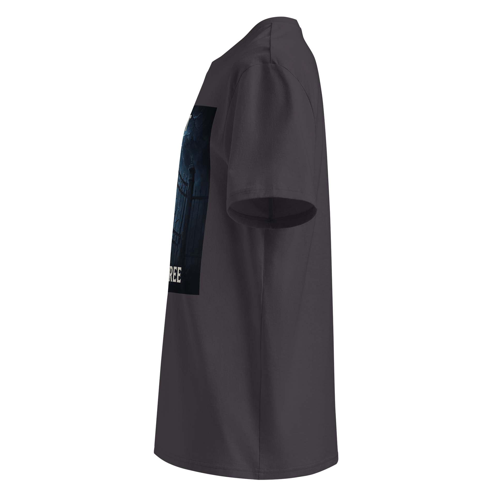 Break Free Album Cover Ribbed Collar T-Shirt - Show your Support with Style - Menswear, Womenswear - 100% Organic Cotton product image (32)