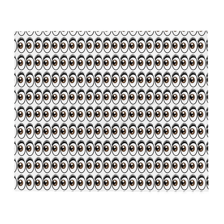 Eyes Pattern Throw Blanket product image (1)