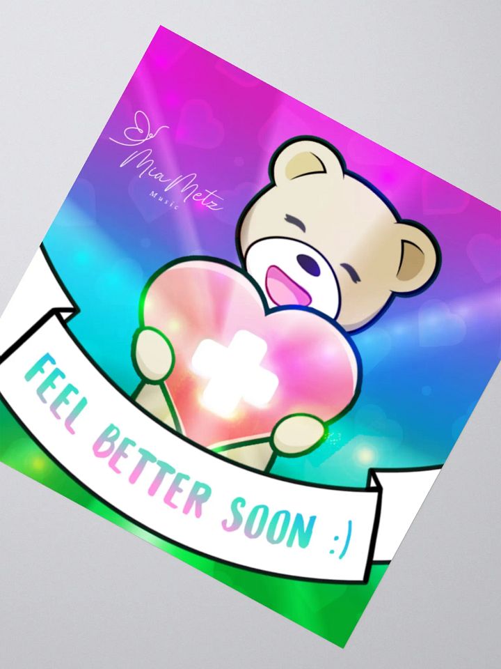 Feel better soon sticker product image (2)
